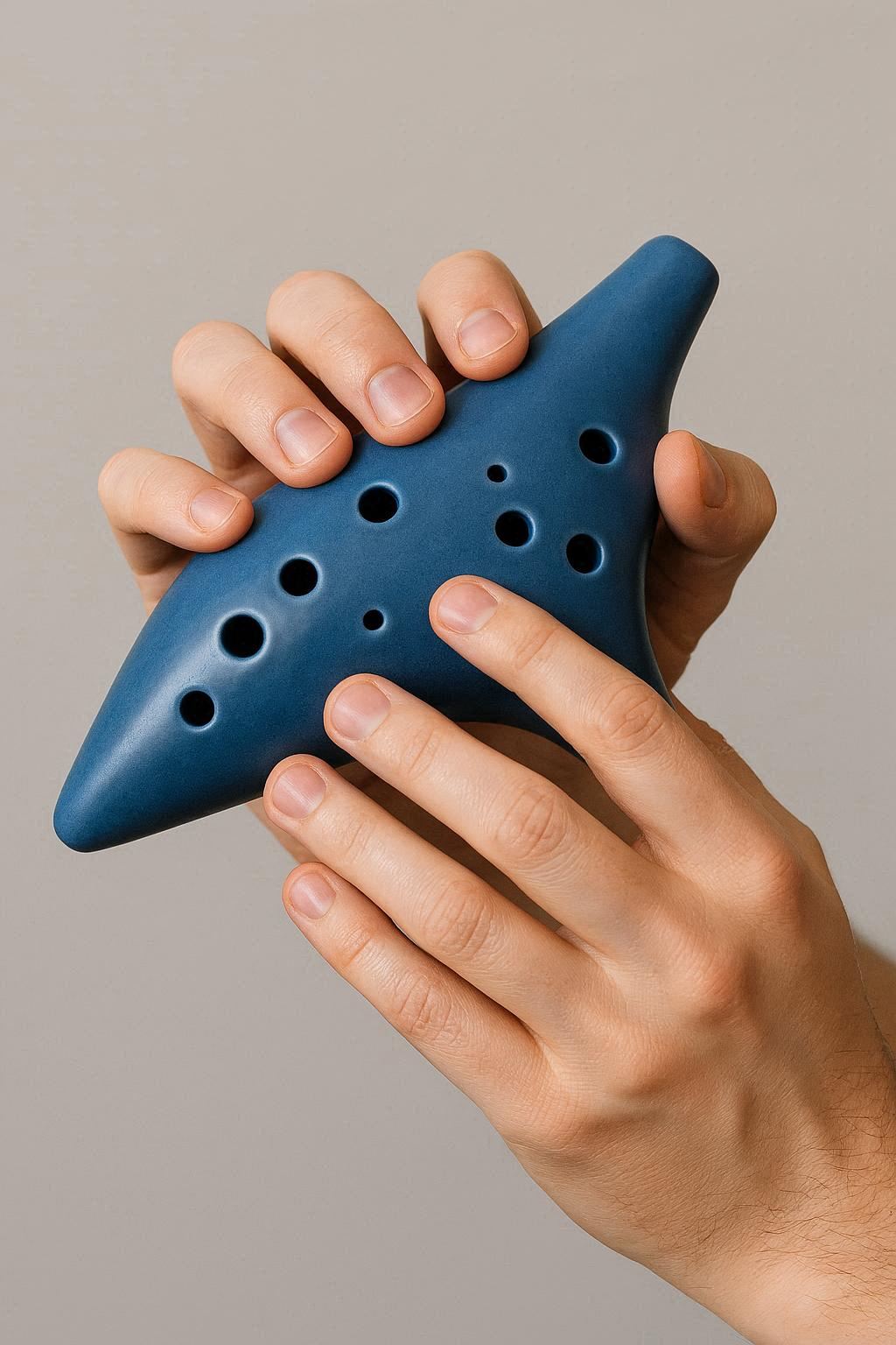 Hold the Ocarina Correctly