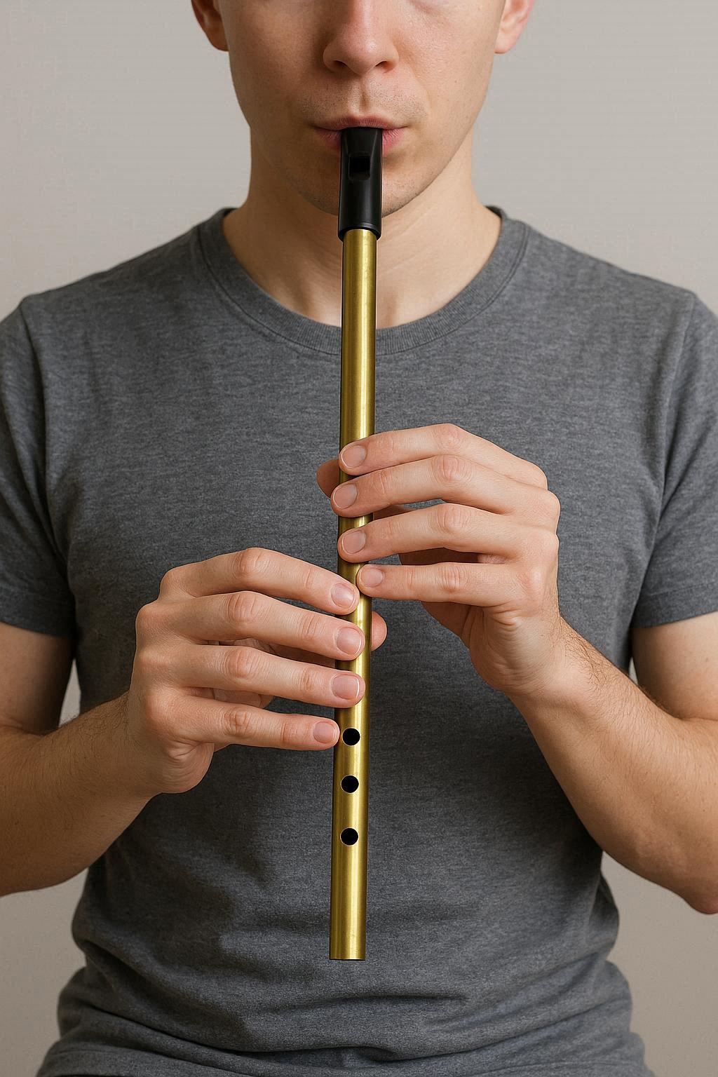 Hold the Tin Whistle Correctly