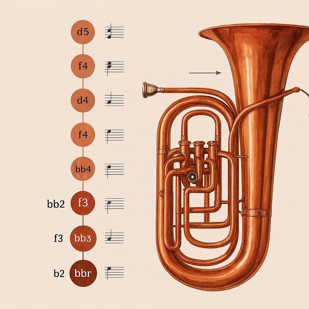 Tuba valve mechanism